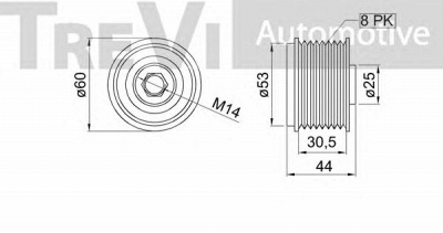 TREVI AUTOMOTIVE ap1233 -